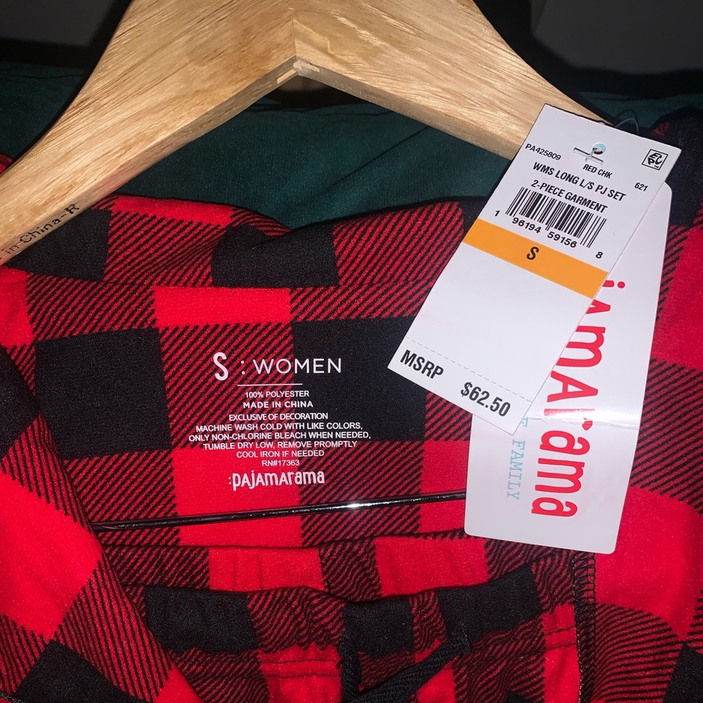 Plaid Pajama Set